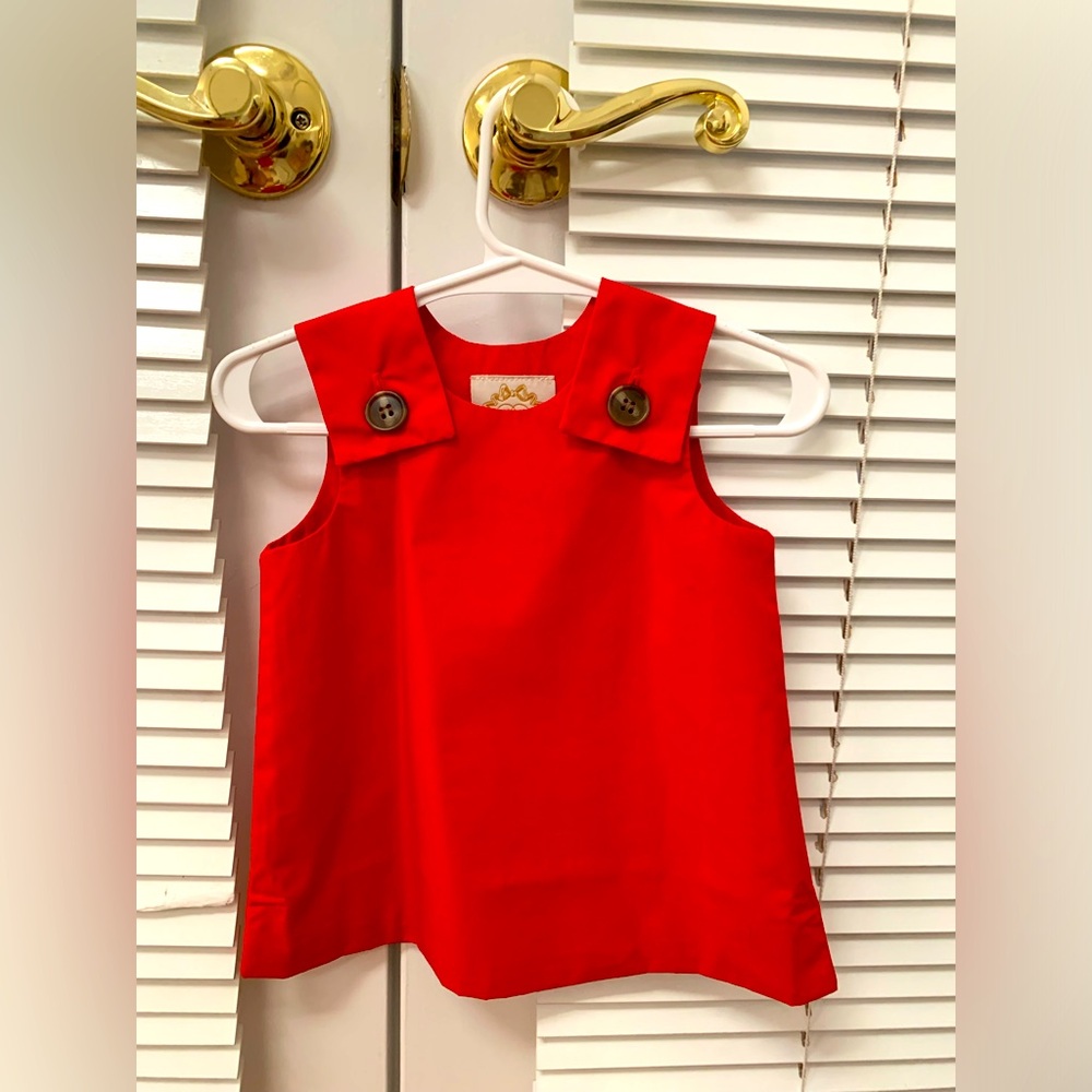 TBBC Beaufort Bonnet Red Juliet Jumper - 6-12M